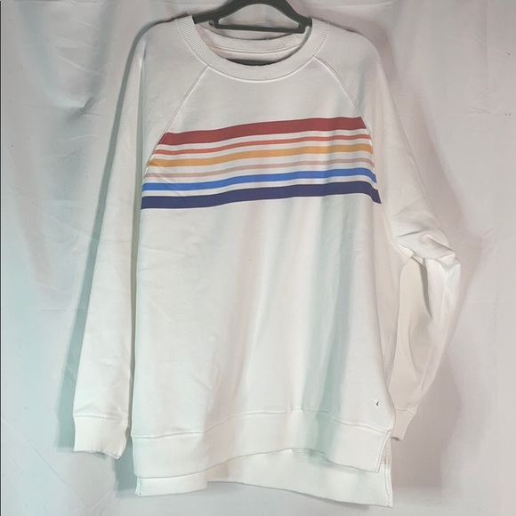 american eagle oversized crew neck sweatshirt